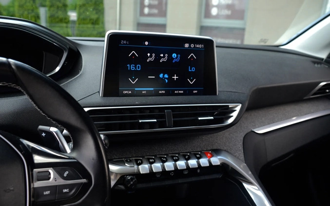 Peugeot 3008 cena 79900 przebieg: 220000, rok produkcji 2018 z Ryn małe 781